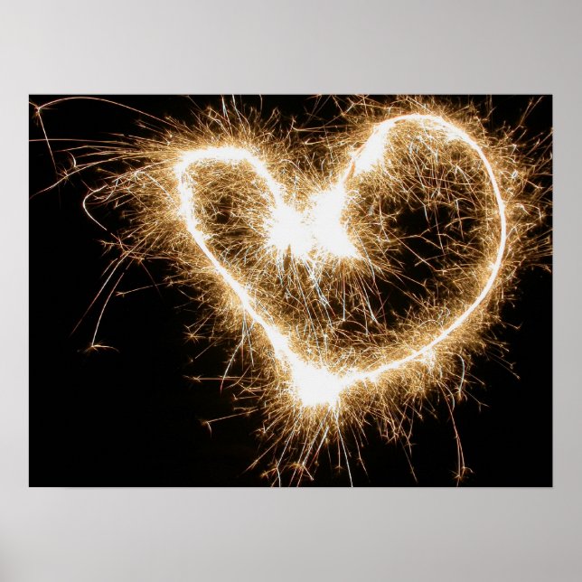 Poster Fogos de artifício do amor (Frente)