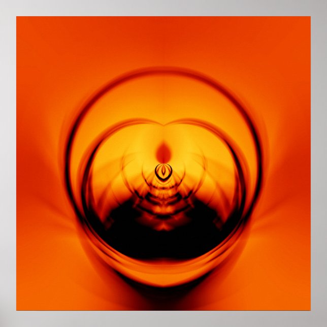 Pôster foguete (Frente)