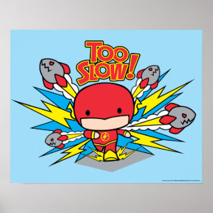 Pôster Foguetes Incríveis do Chibi Flash