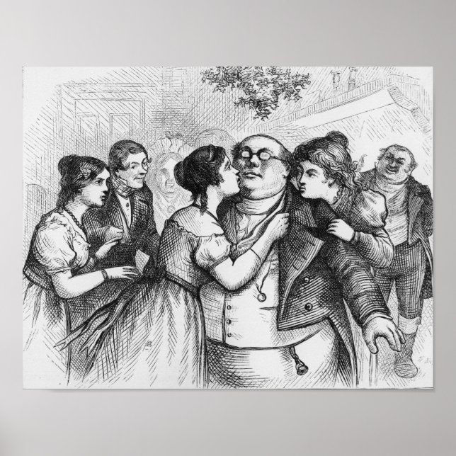 Poster Foi agradável ver o Sr. Pickwick (Frente)