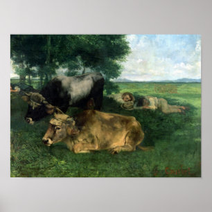 Pôster Foins do DES do saison do la do pendente do Siesta