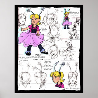 Poster Folha de Contato de 1rua para Sally Robertson