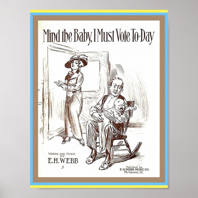 Poster Folha de Direitos das Mulheres Cópia do Cobrir de  (Frente)