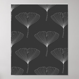Poster Folha de Gingko