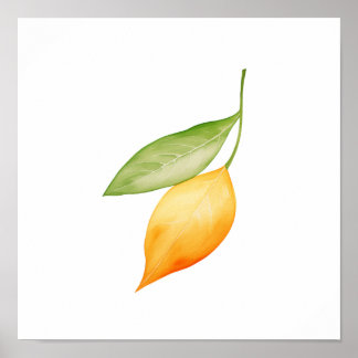 Poster Folha de Laranja