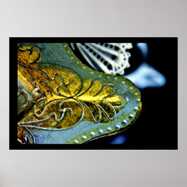 Poster Folha Dourada