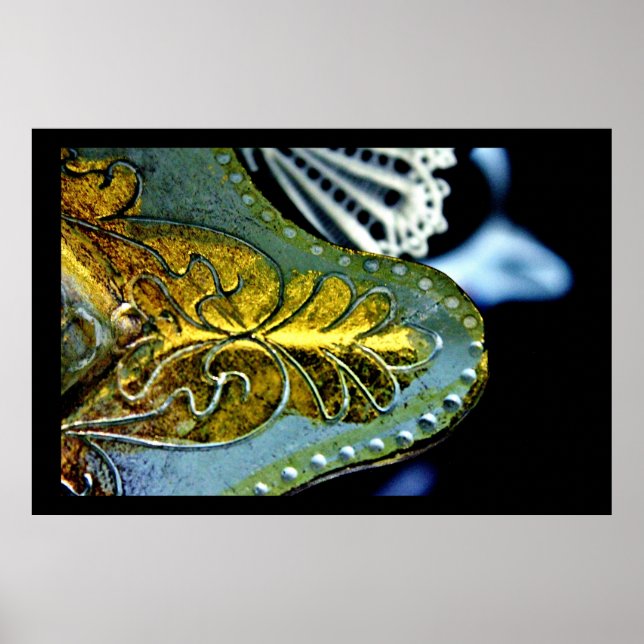 Poster Folha Dourada (Frente)