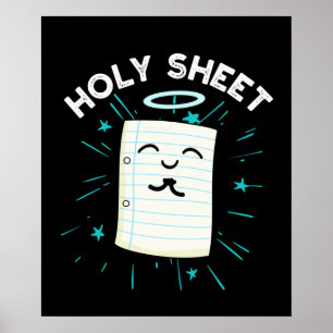 Poster Folha Sagrada Halo Paper Pun Dark BG