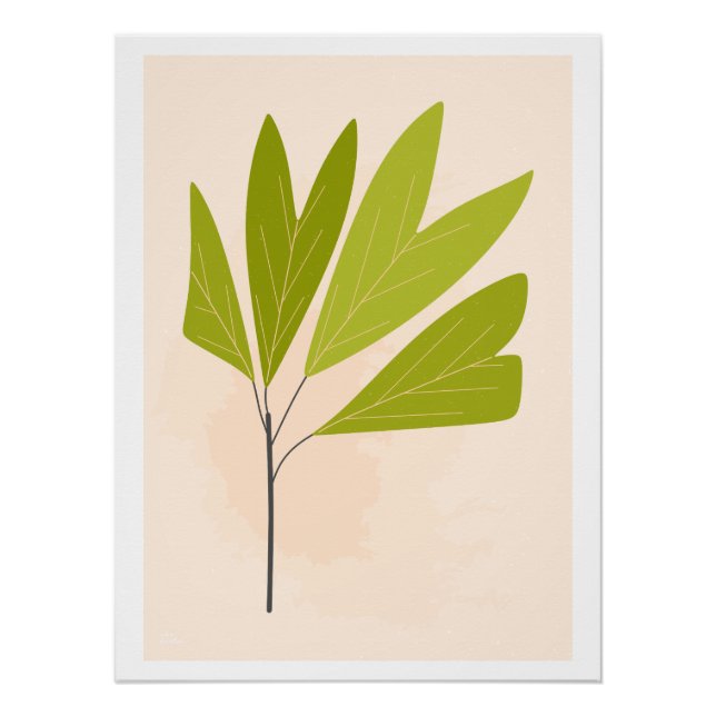 Pôster Folha seca (Frente)