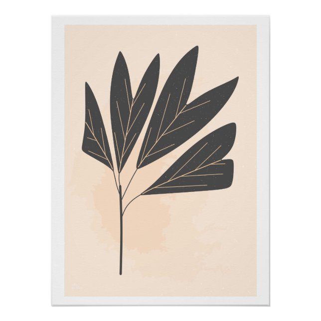 Pôster Folha seca (Frente)