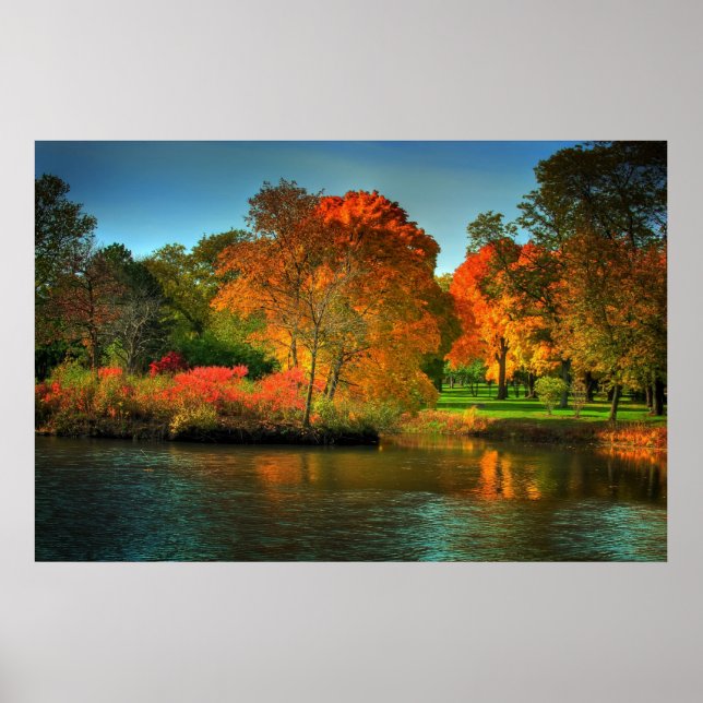 Poster Folhagem de outono (Frente)