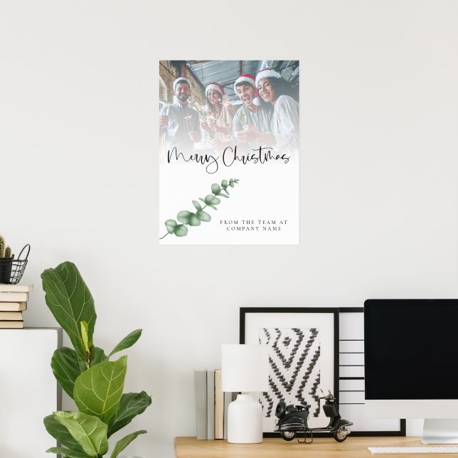 Poster Folhagem personalizada da fotografia Foliage Feliz (Escritório em casa)