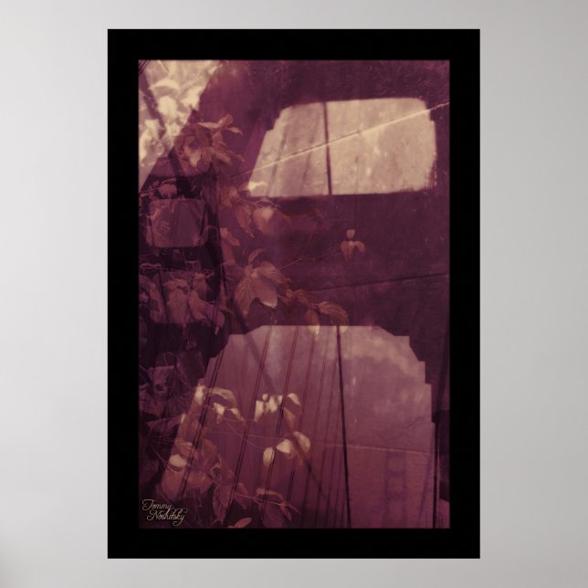 Pôster folhas da ponte (Frente)