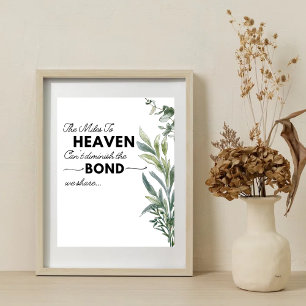 Poster Folhas de Eucalipto Na Memória do Amor