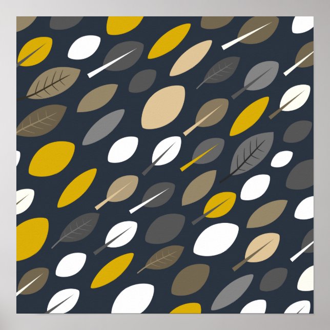 Poster Folhas de meia-noite (Frente)