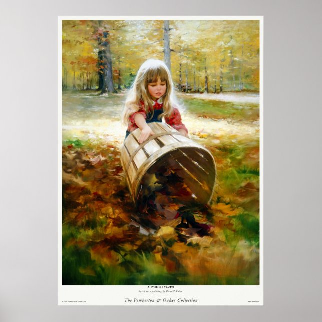 Pôster Folhas de outono (Frente)