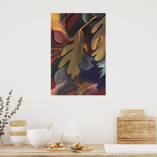 Poster Folhas Debaixo da Água | Georgia O'Keeffe | (Cozinha)