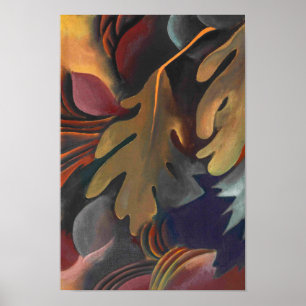 Poster Folhas sob água   Georgia O'Keeffe