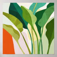 Folhas tropicais