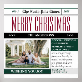 Poster Folheto de Natal - Folha Temática de Jornais