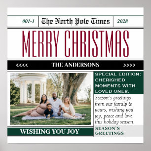 Poster Folheto de Natal - Folha Temática de Jornais