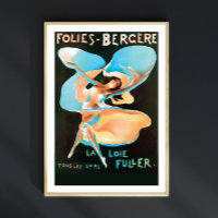 Folies Bergere Paris Showgirl, Flapper Girl de 192