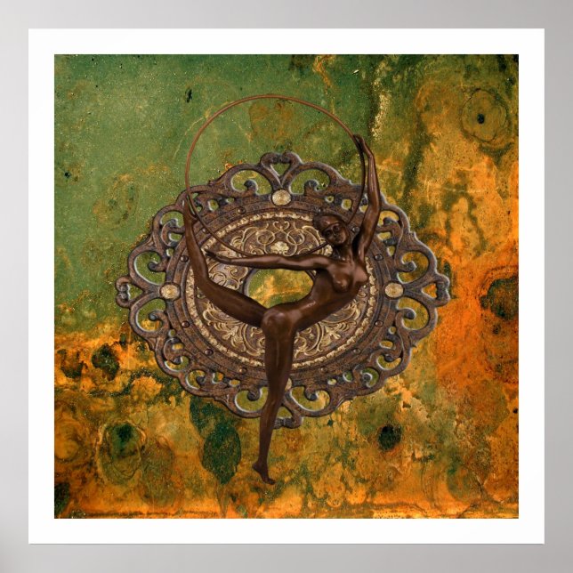 Poster Follies Bergère in Paris 1920 (Frente)