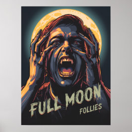 Poster Follies de Lua Completa | Lobisomem