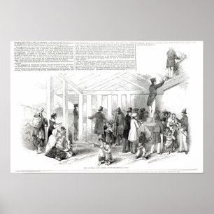 Pôster Fome irlandesa da batata, 1847