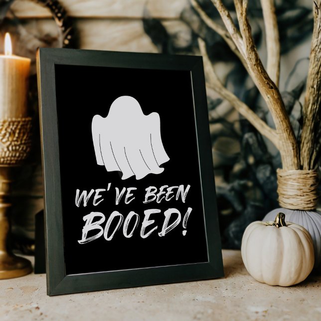 Poster Fomos Booed Boo Vizinho - Sinal de Jogo (Criador carregado)