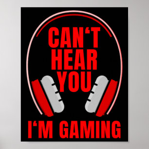 Poster Fones de ouvido para gaming Hear You Im