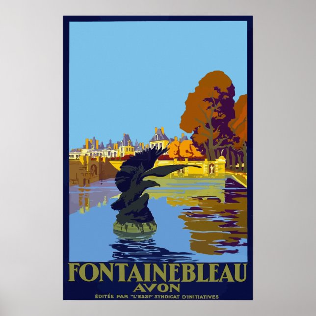Poster Fontaine Bleu - França (Frente)