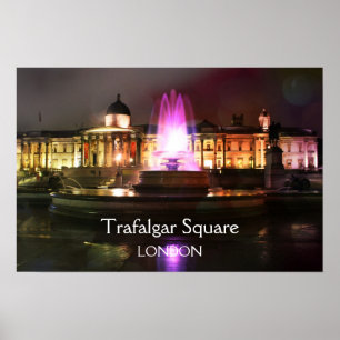 Pôster Fonte da Praça de tráfico