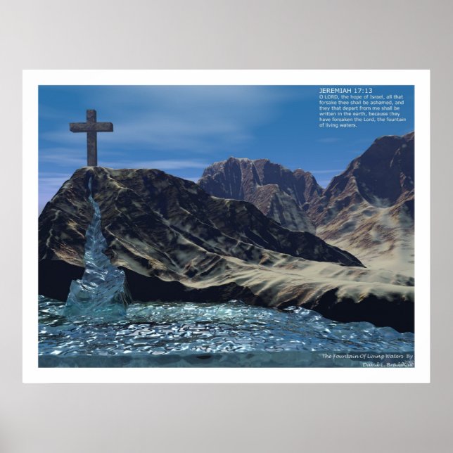 Pôster Fonte De Águas Vivas (Frente)