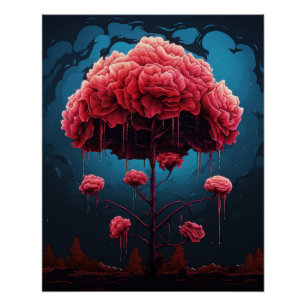 Pôster Fonte de Rosas do Amor