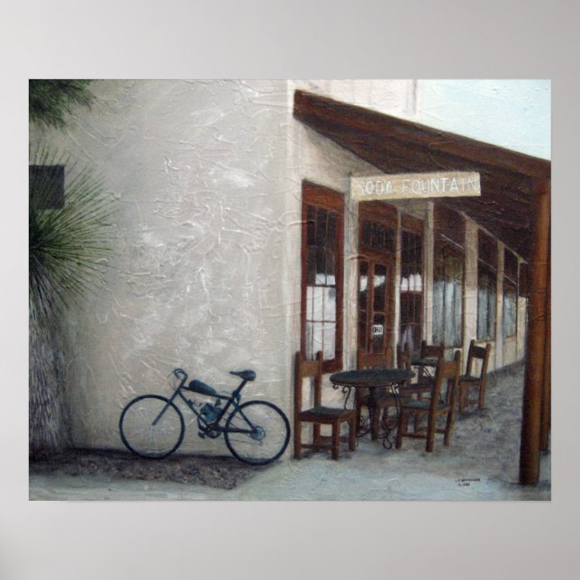 Pôster Fonte de Soda Marathon (Frente)