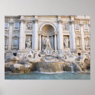 Poster Fonte do Trevi