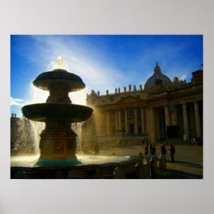Poster fonte do vaticano
