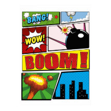 Fontes de desenho da revista em quadrinhos!