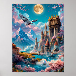 Poster Fontes Eternas do Castelo do Reino dos Sonhos