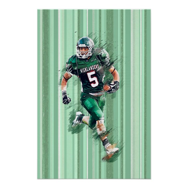 Pôster Football (Frente)