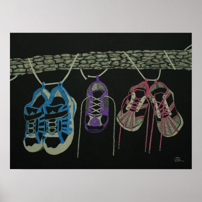 Poster For the  "Missing and Exploited Children" (Frente)