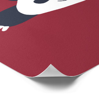 Poster Fora do Bambu, Fora de Ideias Panda