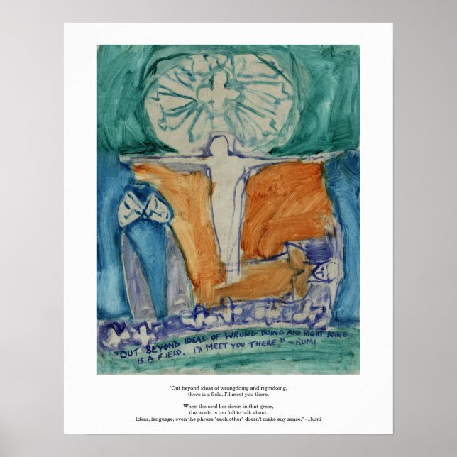 Poster Fora do Beyond errado fazendo e fazendo certo. (Frente)