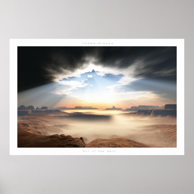 Poster Fora do escuro (Frente)