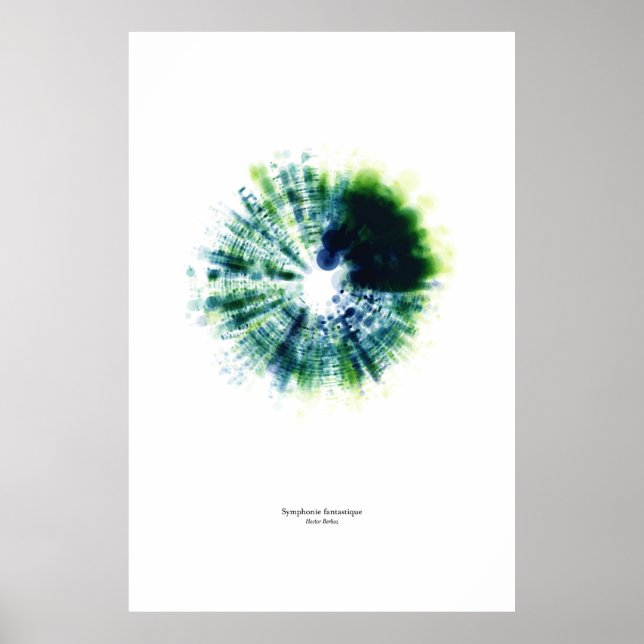 Poster Fora do Funcionarios: Sinfonia fantástica (cor) (Frente)