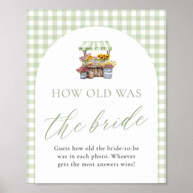 Poster Fora Do Mercado Quantos Anos Tinha O Sinal De Noiv (Frente)