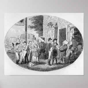 Poster Fora do velho tapete de chapéus