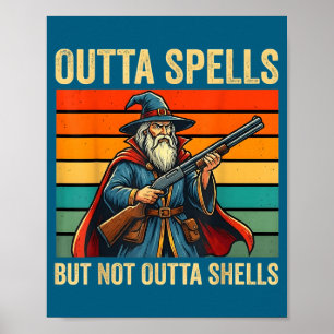 Poster Fora Feitiços Mas Não Fora Conchas Mágicas Fantasi