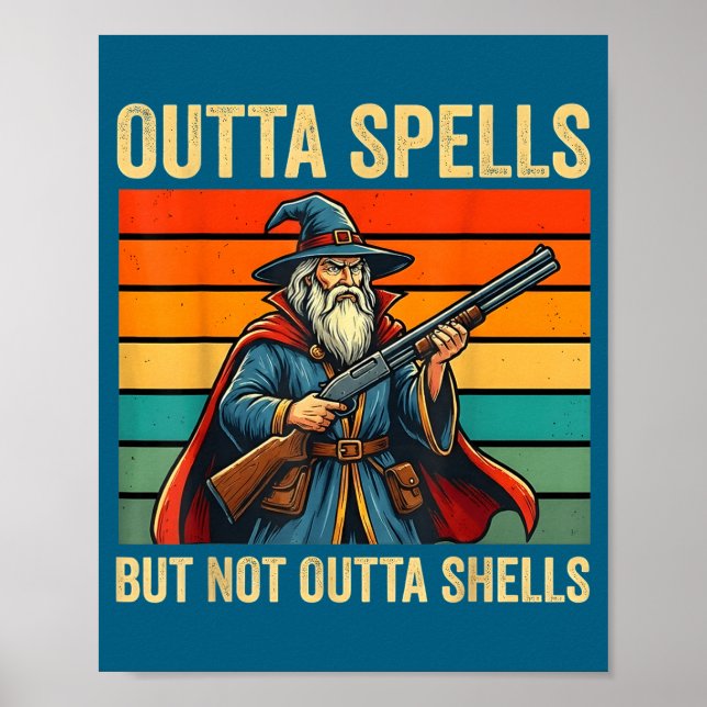 Poster Fora Feitiços Mas Não Fora Conchas Mágicas Fantasi (Frente)